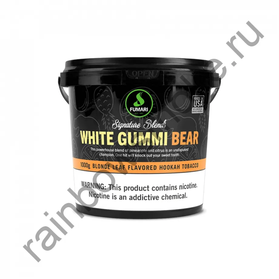 Fumari 250 гр - White Gummi Bear (Белый Мармеладный Мишка)