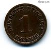 Германия 1 пфенниг 1912 А