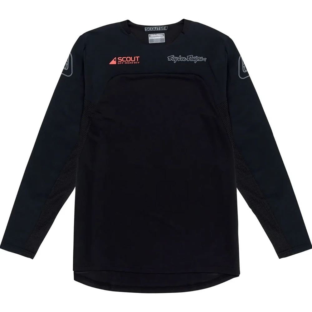 Troy Lee Designs Scout SE Systems Black джерси для мотокросса и эндуро