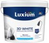Краска Ослепительно Белая Luxium Dulux 3D White 9л Инетрьерная для Стен и Потолка, Матовая, Белая / Люксиум 3Д Вайт