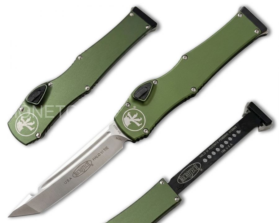 Нож Microtech Halo VI 6 green Tanto
