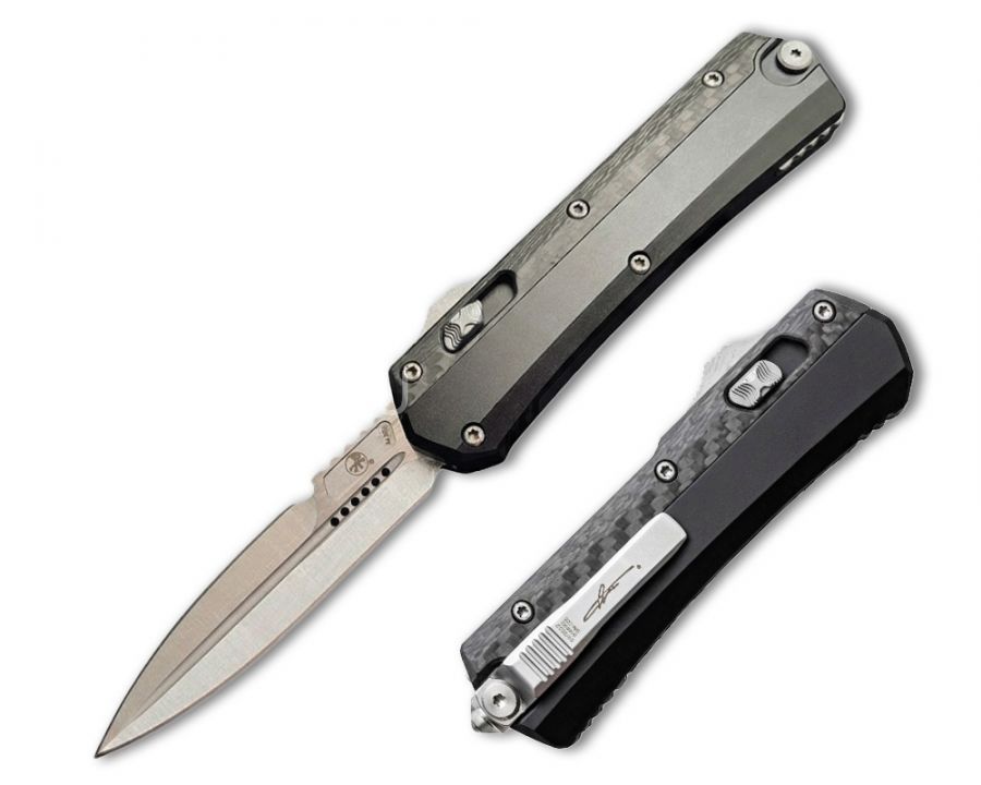 Нож Microtech 184-10 Glykon Bayonet carbon fiber