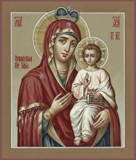 Чухломская икона Божией Матери рукописная на липовой доске (24141)