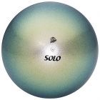 Мяч с глиттером 18,5 см Solo (Соло) FIG оливковое золото