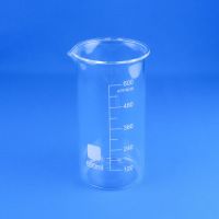 Стакан лабораторный высокий Labdevices В-1-600, 600 мл, стекло Boro 3.3, градуированный
