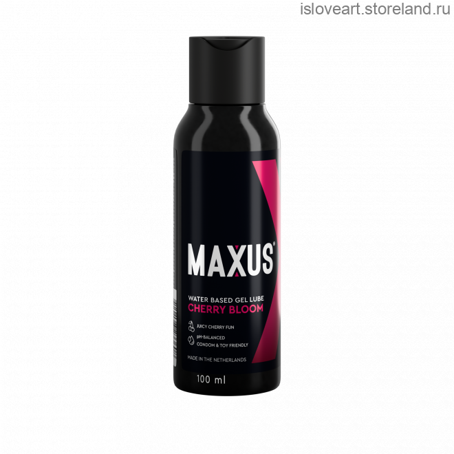 Гель MAXUS CHERRY BLOOM (ЧЕРРИ БЛУМ) С АРОМАТОМ ВИШНИ, 100МЛ