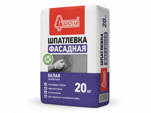 Шпатлевка фасадная Старатели 20кг