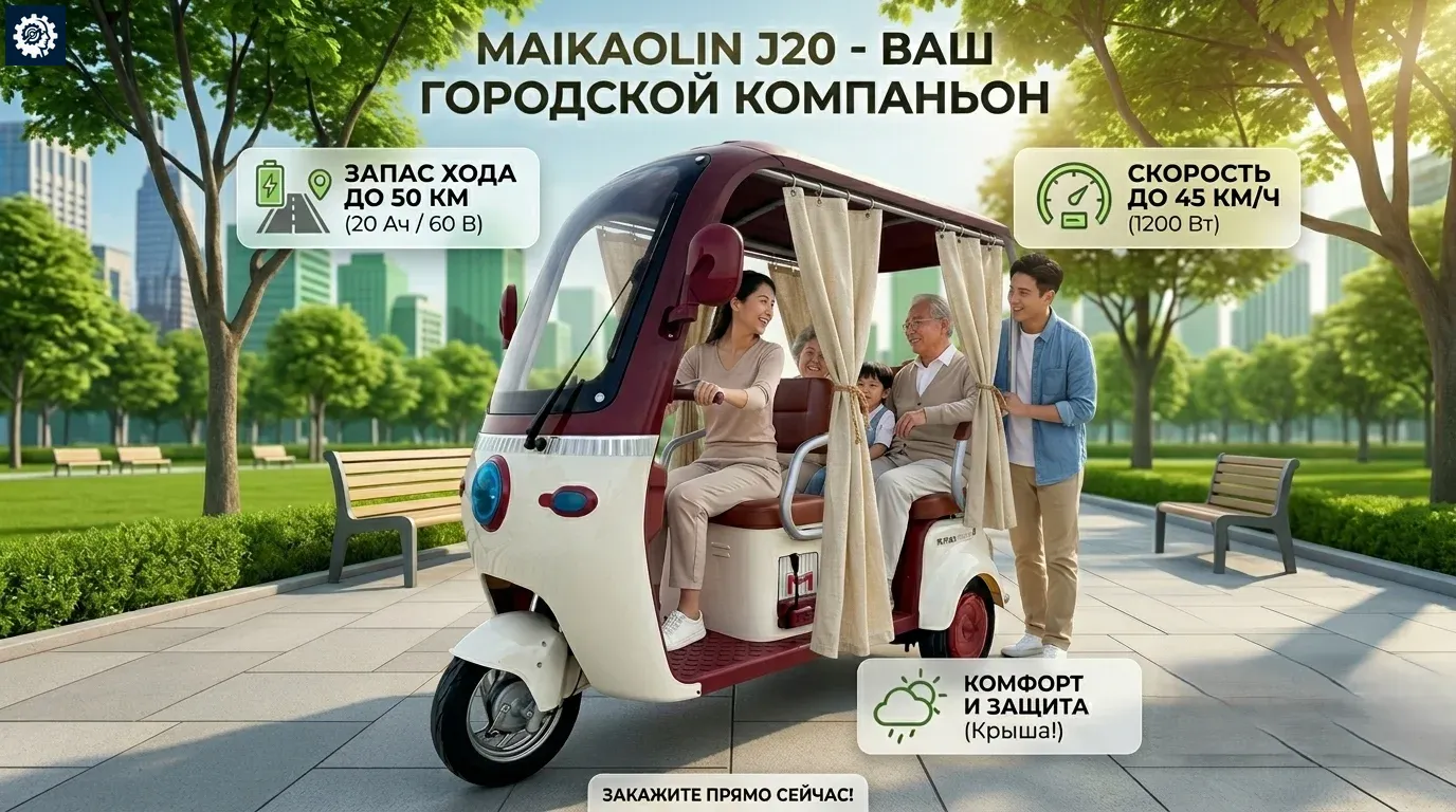 Электротрицикл Maikaolin J20