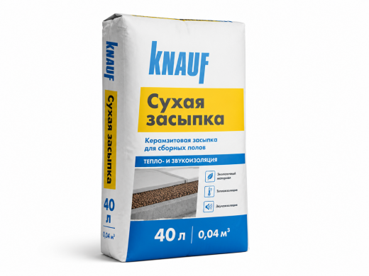 КНАУФ-Сухая засыпка 40 л ( 0,04м3)