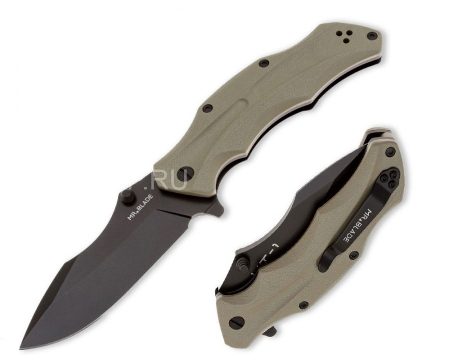 Складной нож HT-1 Blackwash Tan