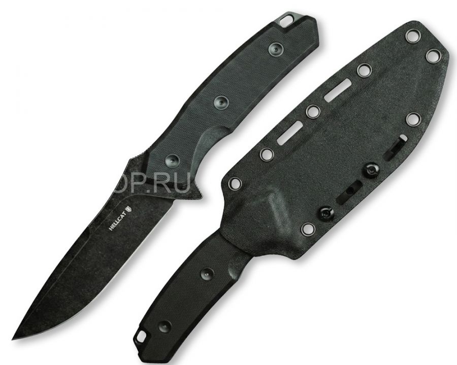 Нож тактический Hellcat CQB Blackwash Black