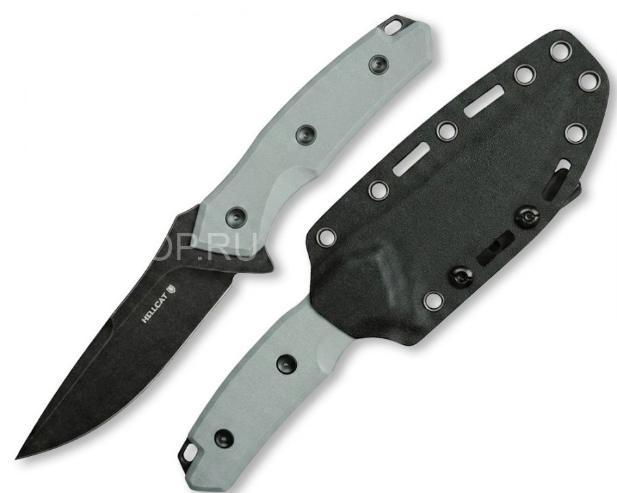 Нож тактический Hellcat Covert Blackwash Grey