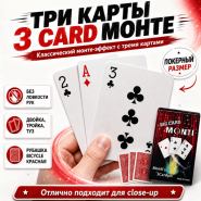 GIFT: Три карты Монте 3 Card Monte (двойка, тройка, туз)