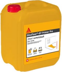 Грунтовка Sika Sikafloor-07 Primer Pro 10л для Обработки и Обеспыливания Минеральных Оснований / Зика.