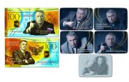 Набор Жириновский В.В. - Памятная банкнота + 4шт карточки Oz