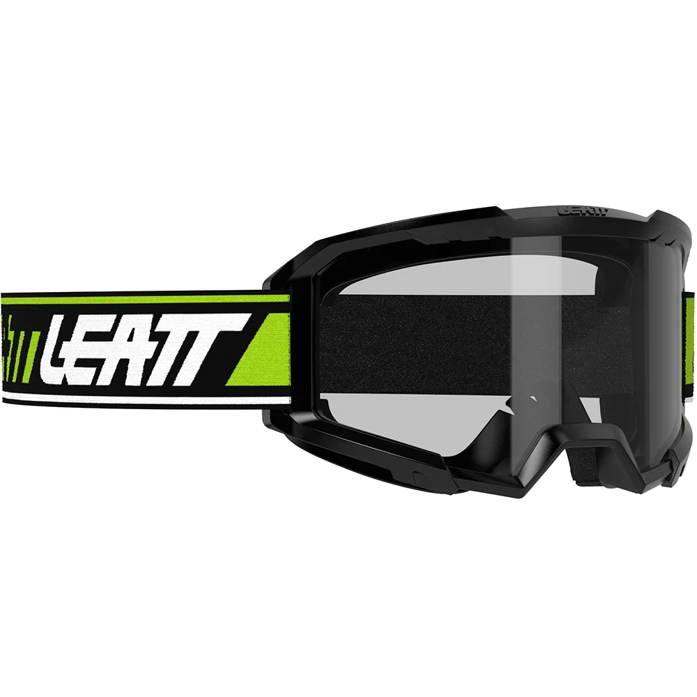 Leatt Vizion 2.5 Black/Neon Yellow Clear 90% очки для мотокросса и эндуро