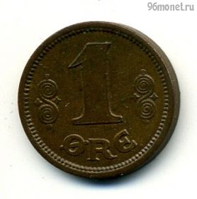 Дания 1 эре 1913 VBP-GJ