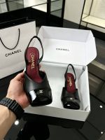 Босоножки на каблуке CHANEL Premium
