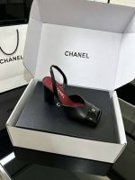 Босоножки на каблуке CHANEL Premium