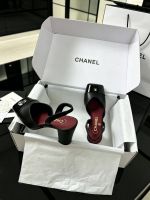 Босоножки на каблуке CHANEL Premium