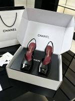 Босоножки на каблуке CHANEL Premium