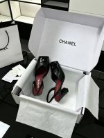 Босоножки на каблуке CHANEL Premium