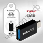 Переходник Deespi T01 переходник OTG (USB мама -TYPE-C папа )