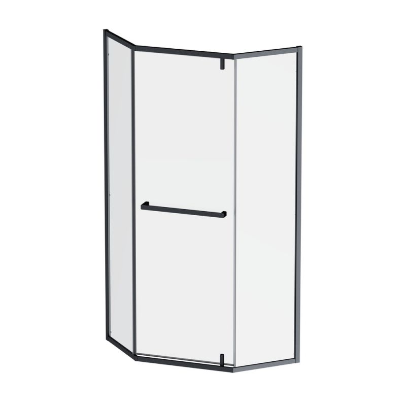 Душевое ограждение AM.PM Gem 90x90 см, пятиугольное, без поддона W90G-405-9090-BT