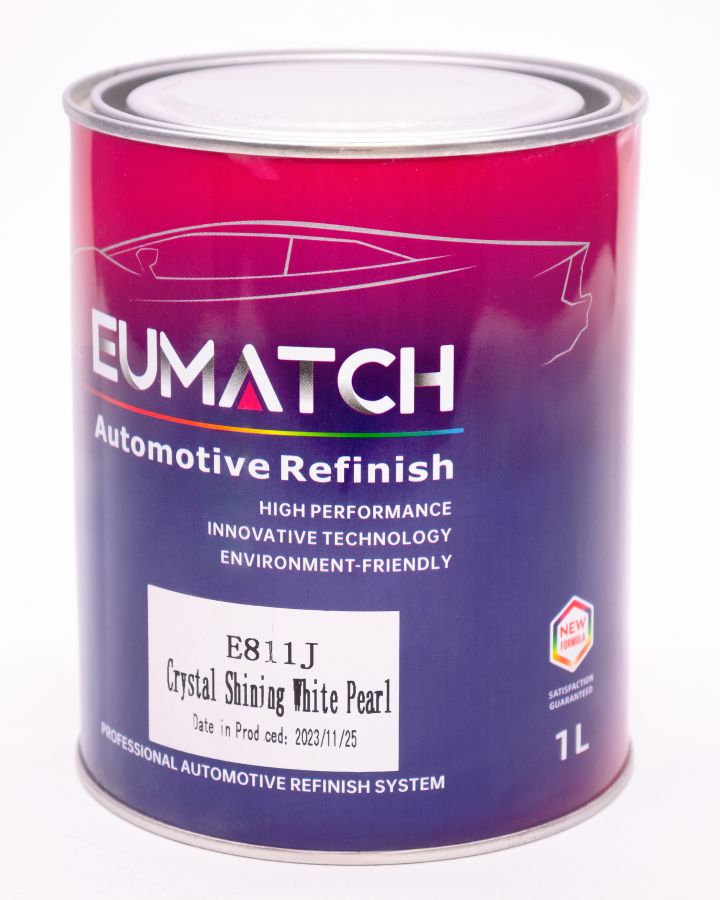 Eumatch Эмаль E811J-1 Crystal Shining White Pearl / Кристально-сияющий белый перламутр