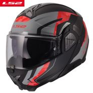 Шлем LS2 FF910 Advant 2 Glide, матовый серо-красный