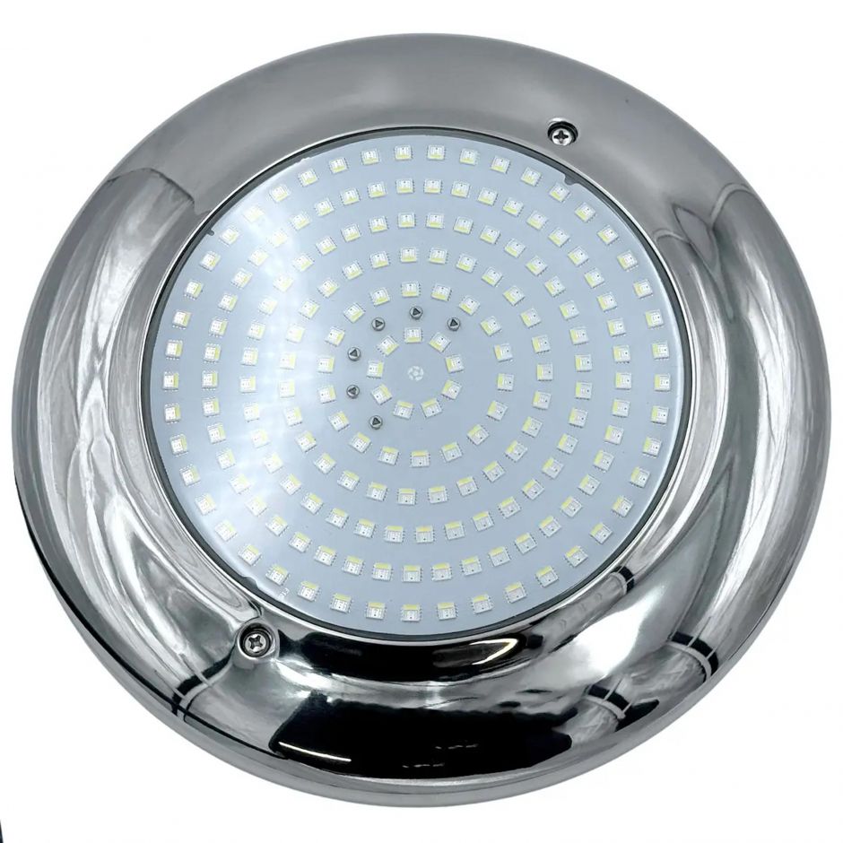 Прожектор светодиодный Aquaviva HT201S 546led 33W RGB+W (AISI-316) + закладная