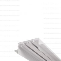 Скрытый карниз Gips-SK30 (3200 мм) белый