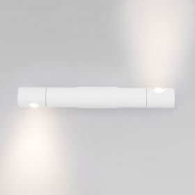 Настенный светодиодный светильник с поворотным механизмом Eurosvet 40161 LED/ настенный светильник/ белый.