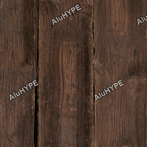 Алюминий рулонной окраски для фасада 1,5х1500х4000 покрытие PlastCover цвет 817 Дуб Бордо AluHype