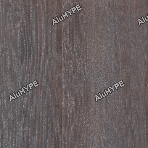 Алюминий рулонной окраски для фасада 1,5х1500х4000 покрытие PlastCover цвет 1239 Дуб Кьянти AluHype
