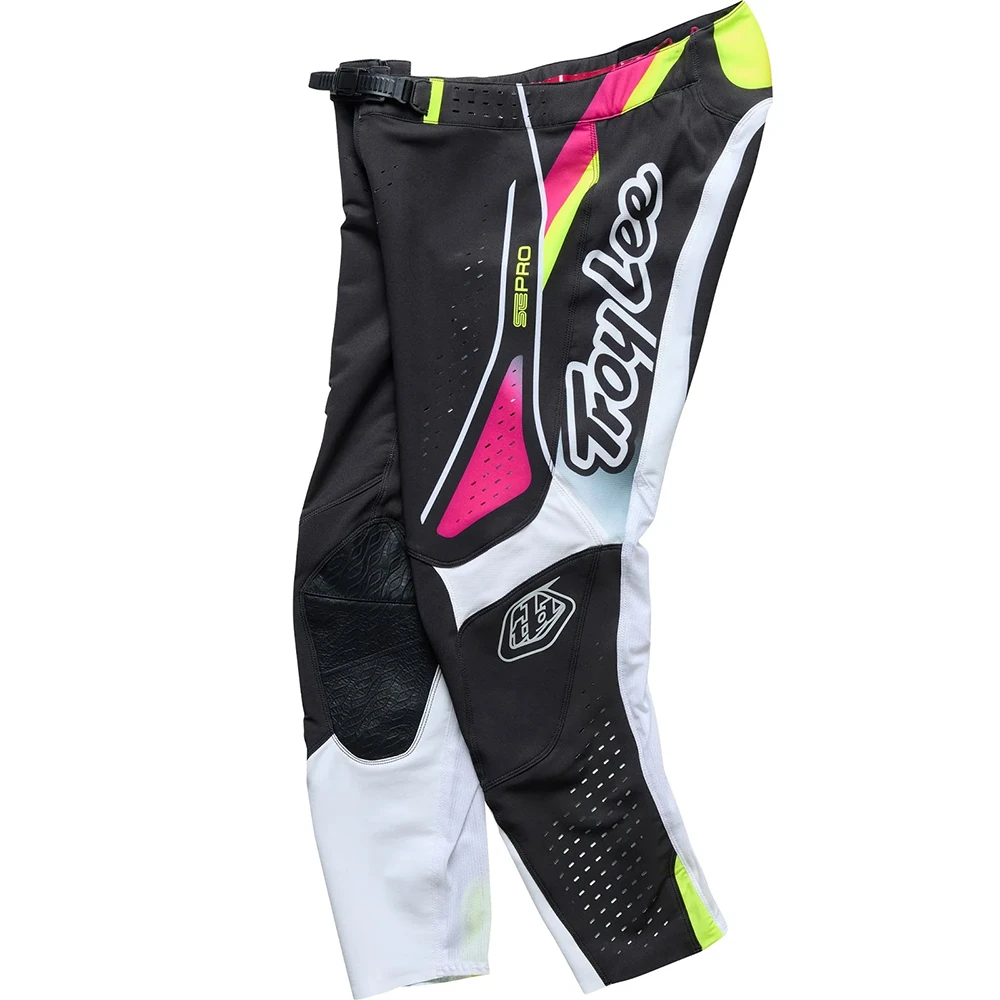 Troy Lee Designs SE Pro Salvo Black / White штаны для мотокросса