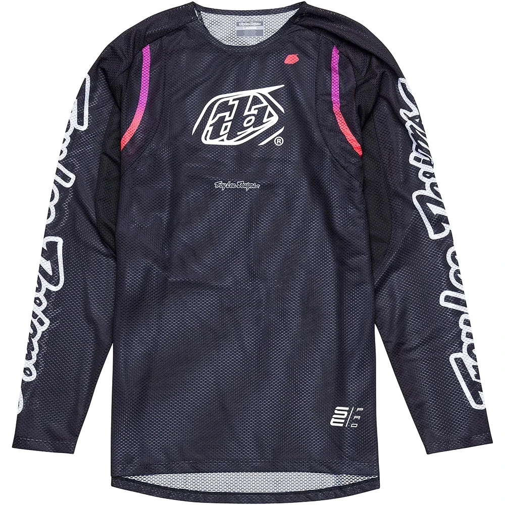 Troy Lee Designs SE Pro Air Pinned Black джерси для мотокросса