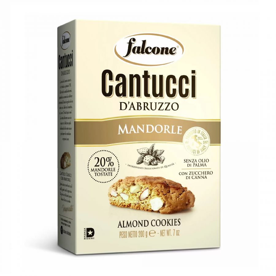 Печенье Кантуччи Фалконе 200 г, Cantucci d'Abruzzo Mandorle Falcone 200 g