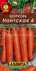 Морковь Нантская 4 (ранняя) Аэлита