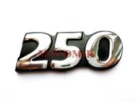 Наклейка объёмная "250"