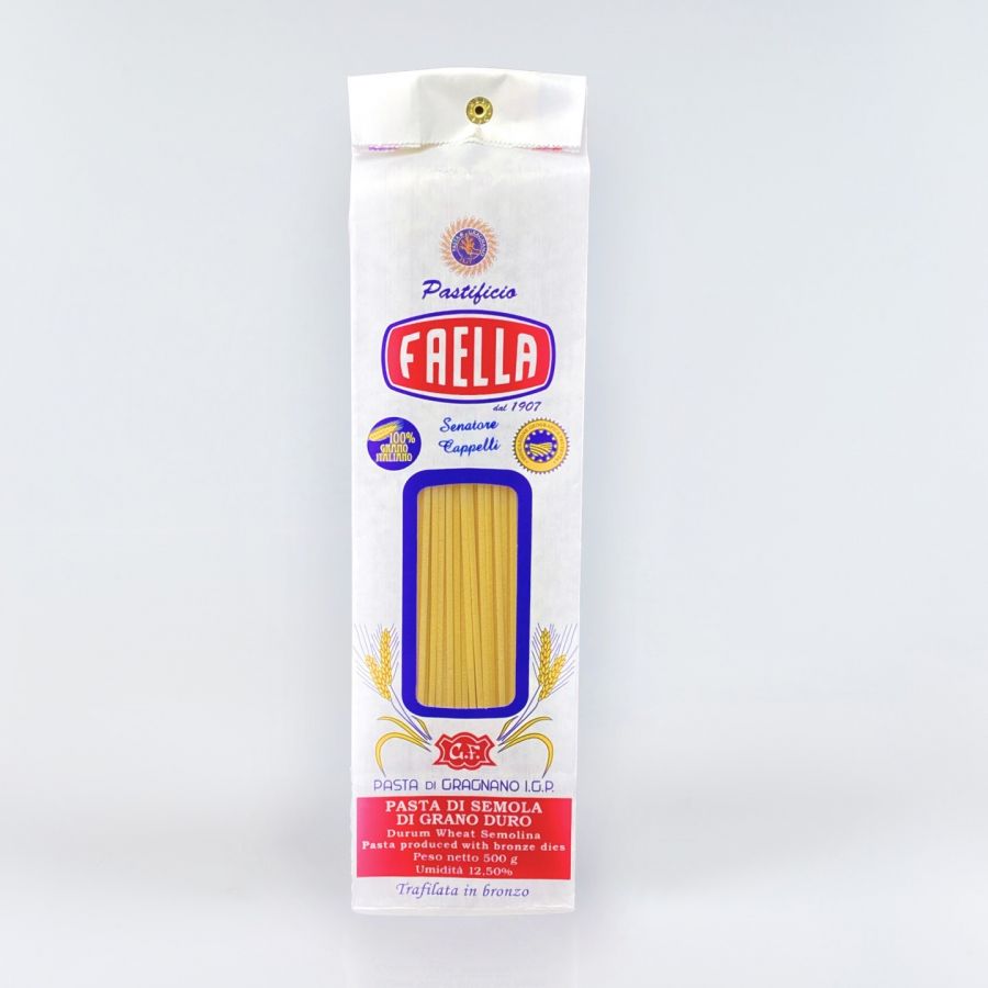 Паста Спагетти Senatore Cappelli 500 г, Pasta Spaghetti Senatore Cappelli Pastificio Faella 500 g