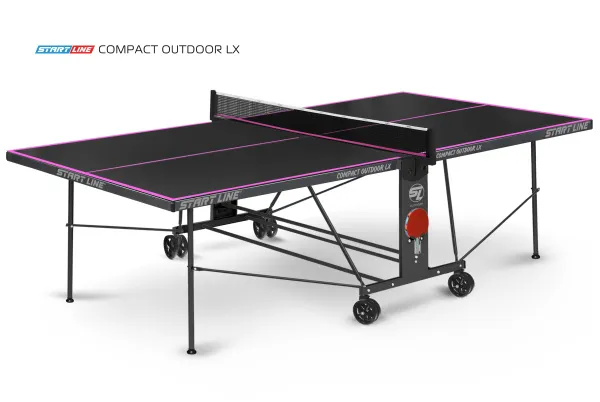 Теннисный стол Compact-2 LX Всепогодный 6 Black