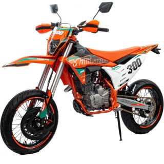 Мотоцикл Кросс Motoland SMX300 S4 (175FMM) 17/17 (мотард) ПТС