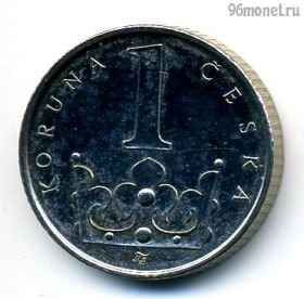 Чехия 1 крона 2017