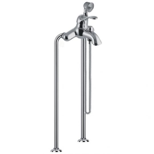 Напольный смеситель Fima carlo frattini Lamp/Bell F3304/4 для ванны с душем