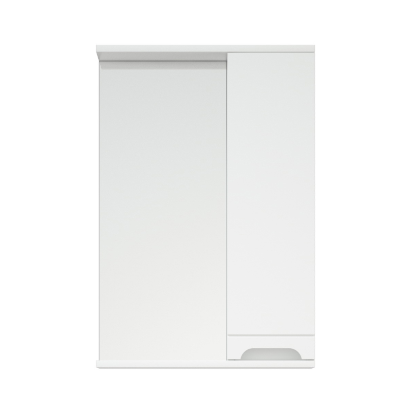 Шкаф-Зеркало Melodia Melodia Омега 50 белый MFR80006WT