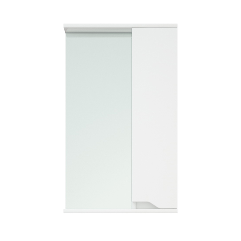 Шкаф-Зеркало Melodia Melodia Лотос 50 белый MFR80032WT