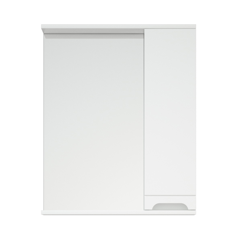 Шкаф-Зеркало Melodia Melodia Омега 60 белый MFR80007WT