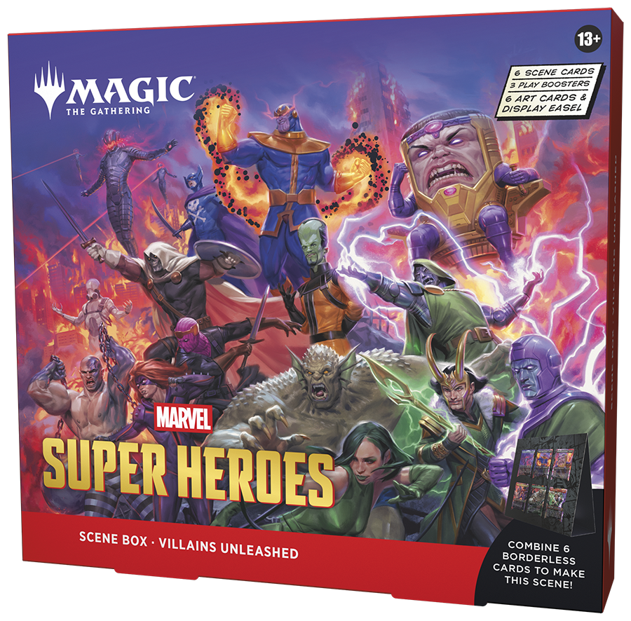 Magic: The Gathering - Marvel Super Heroes - Scene Boxes - Villains Unleashed [ENG]