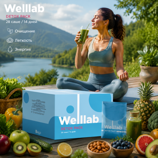 DETOX PACK WELLLAB (Набор дя детоксмкации WELLLAB)